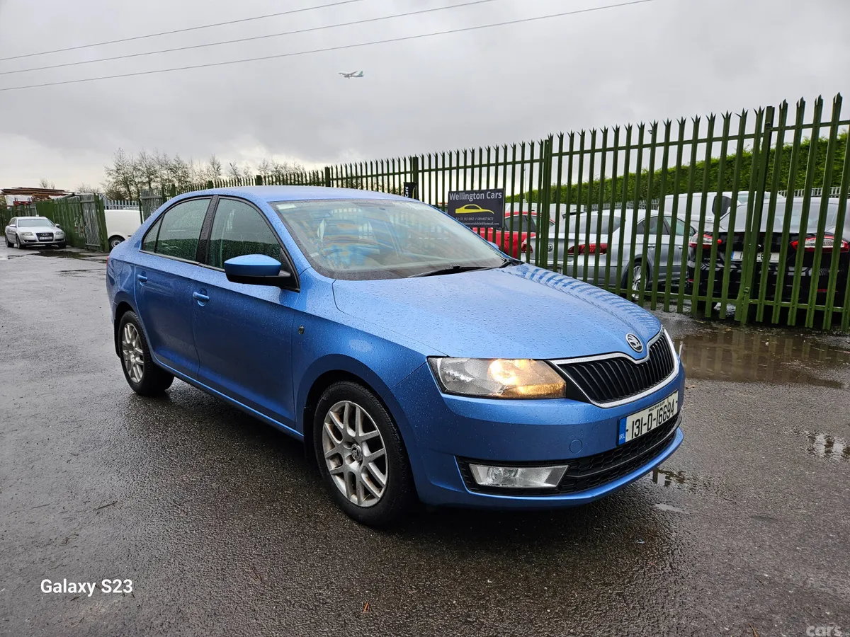 Skoda Rapid Saloon, Diesel, 2013, Blue