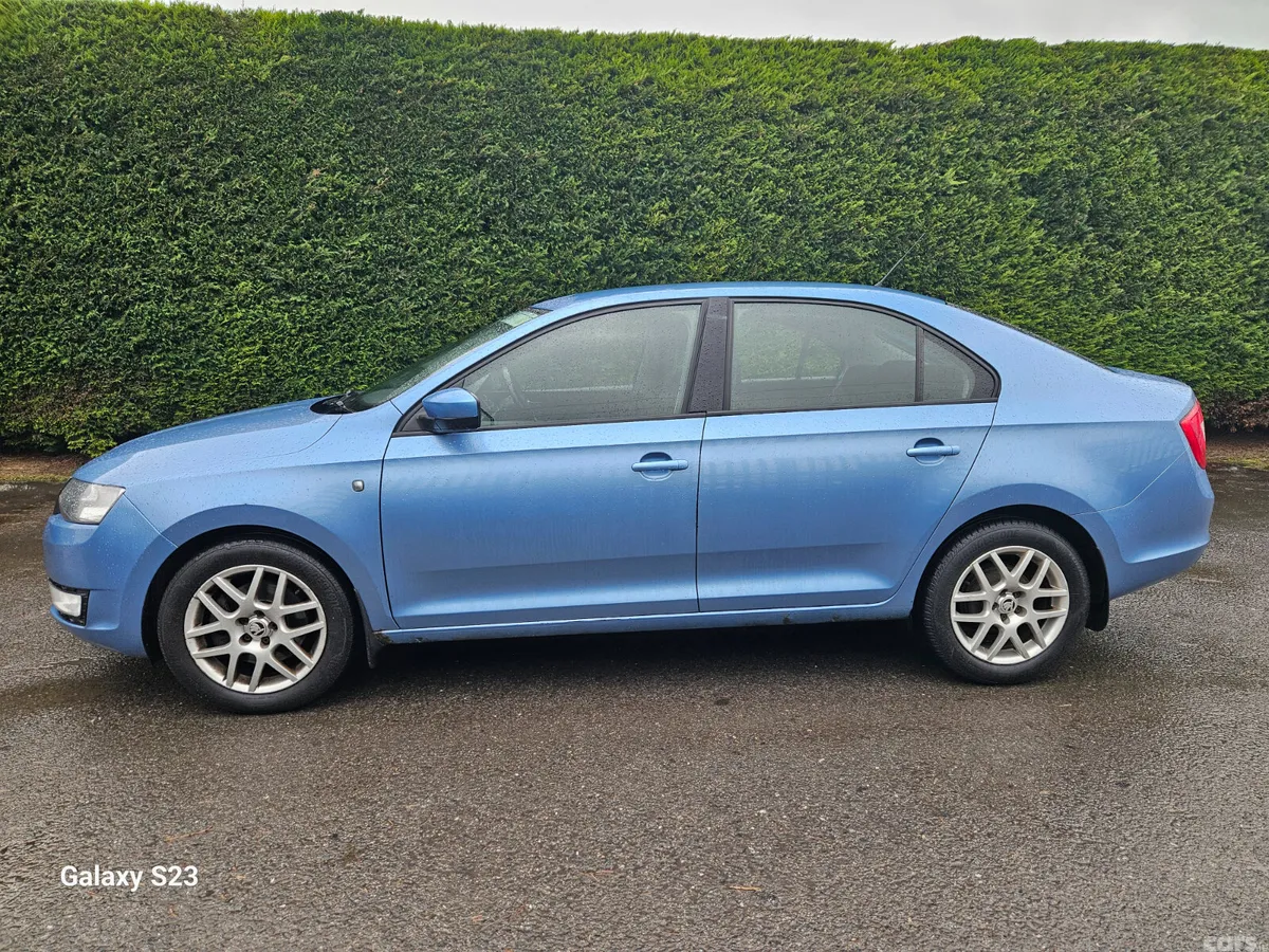 Skoda Rapid Saloon, Diesel, 2013, Blue