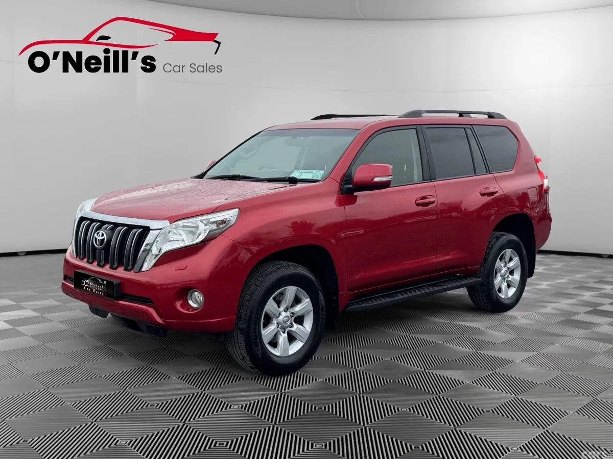 Toyota Land Cruiser SUV, Diesel, 2016, Red