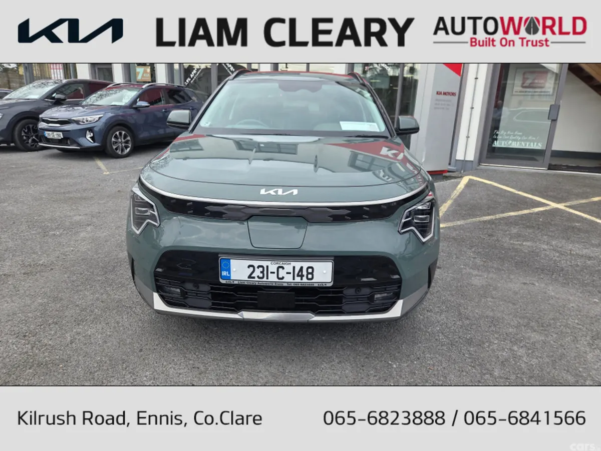 Kia Niro MPV, Electric, 2023, Green