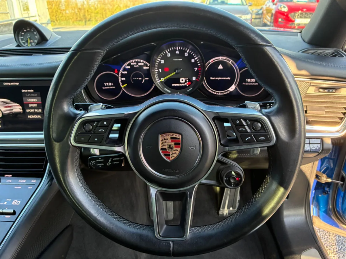 Porsche Panamera Hatchback, Petrol Hybrid, 2018, Blue
