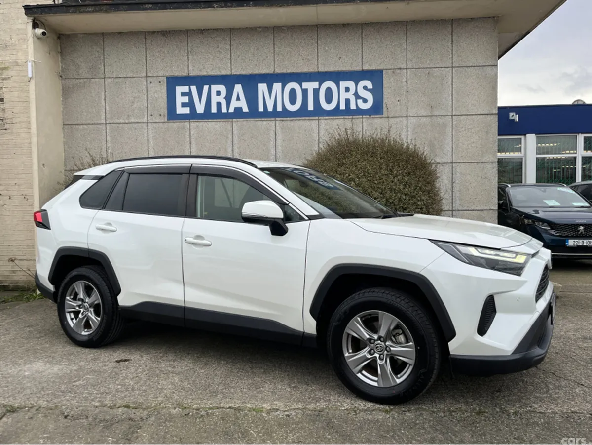 Toyota RAV4 SUV, Petrol Hybrid, 2022, White
