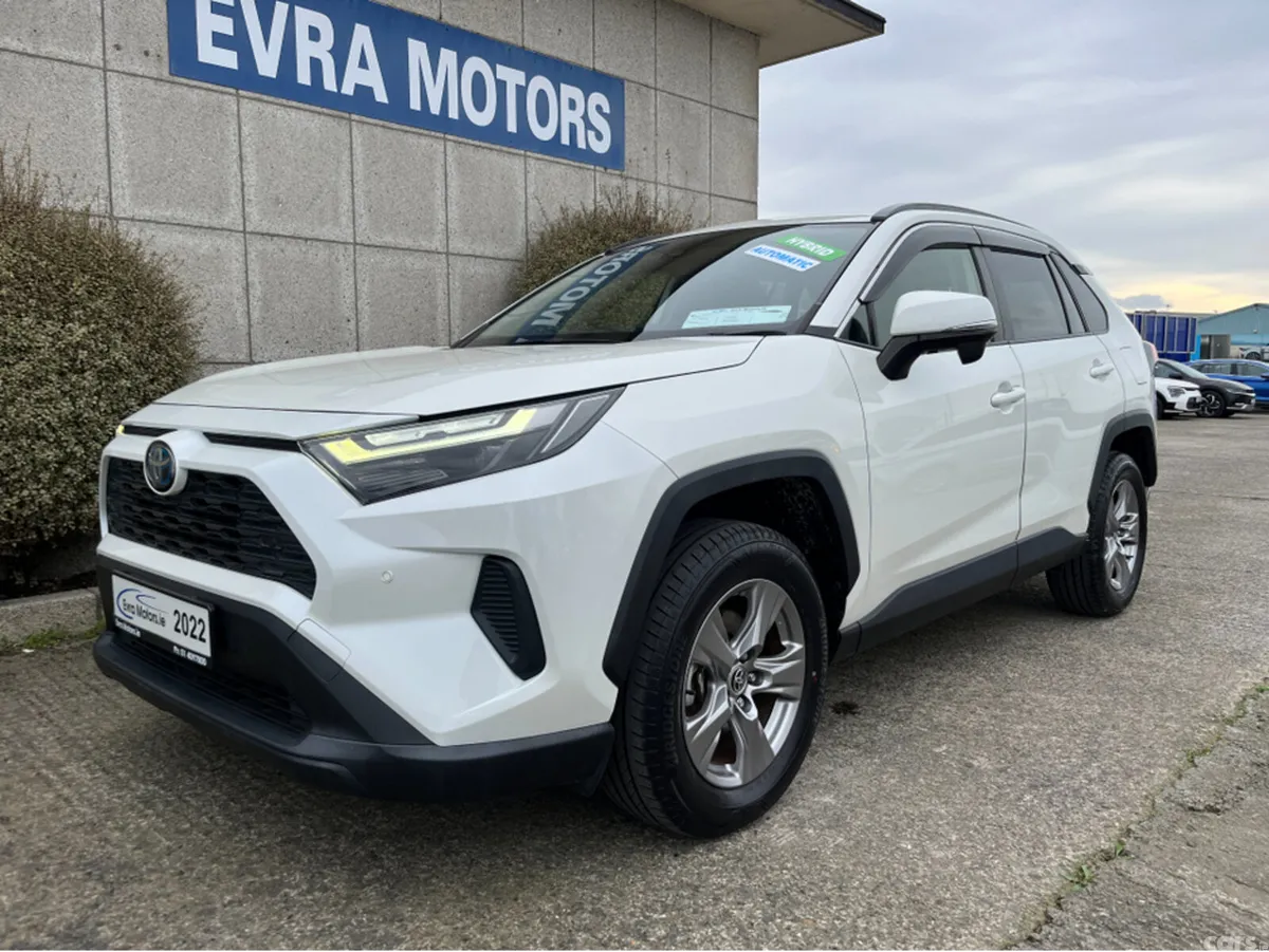 Toyota RAV4 SUV, Petrol Hybrid, 2022, White