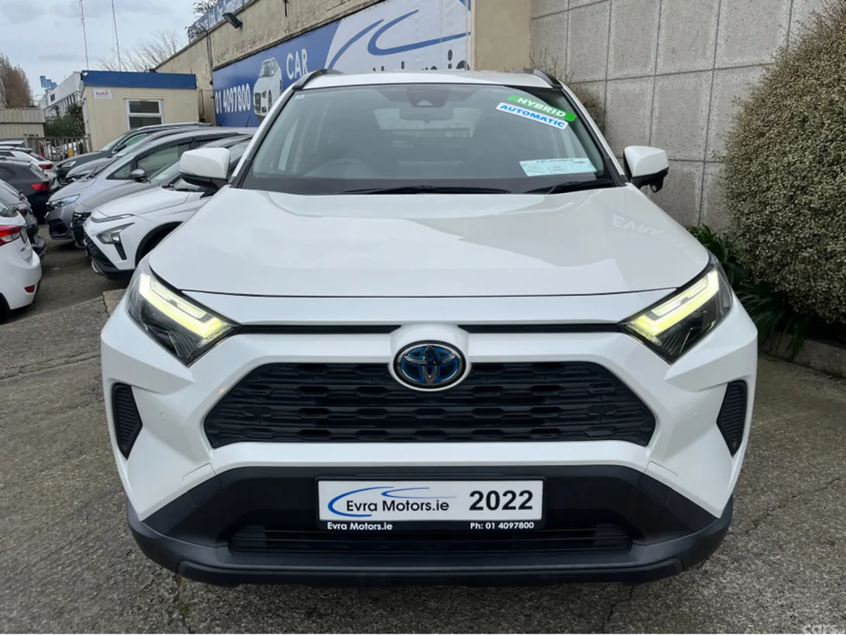 Toyota RAV4 SUV, Petrol Hybrid, 2022, White