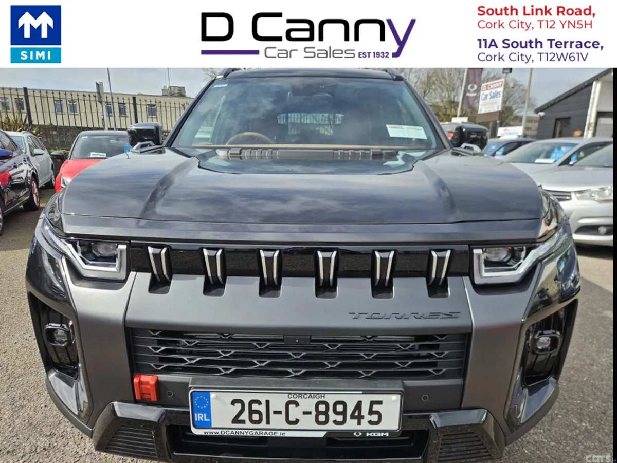 KGM Torres SUV, Petrol Hybrid, 2026, Black