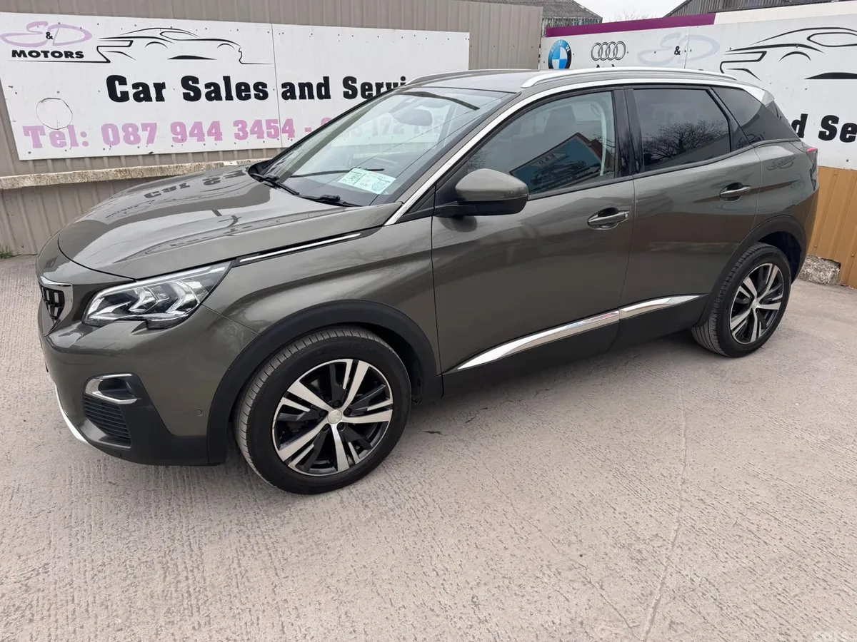 Peugeot 3008 MPV, Petrol, 2018, Grey