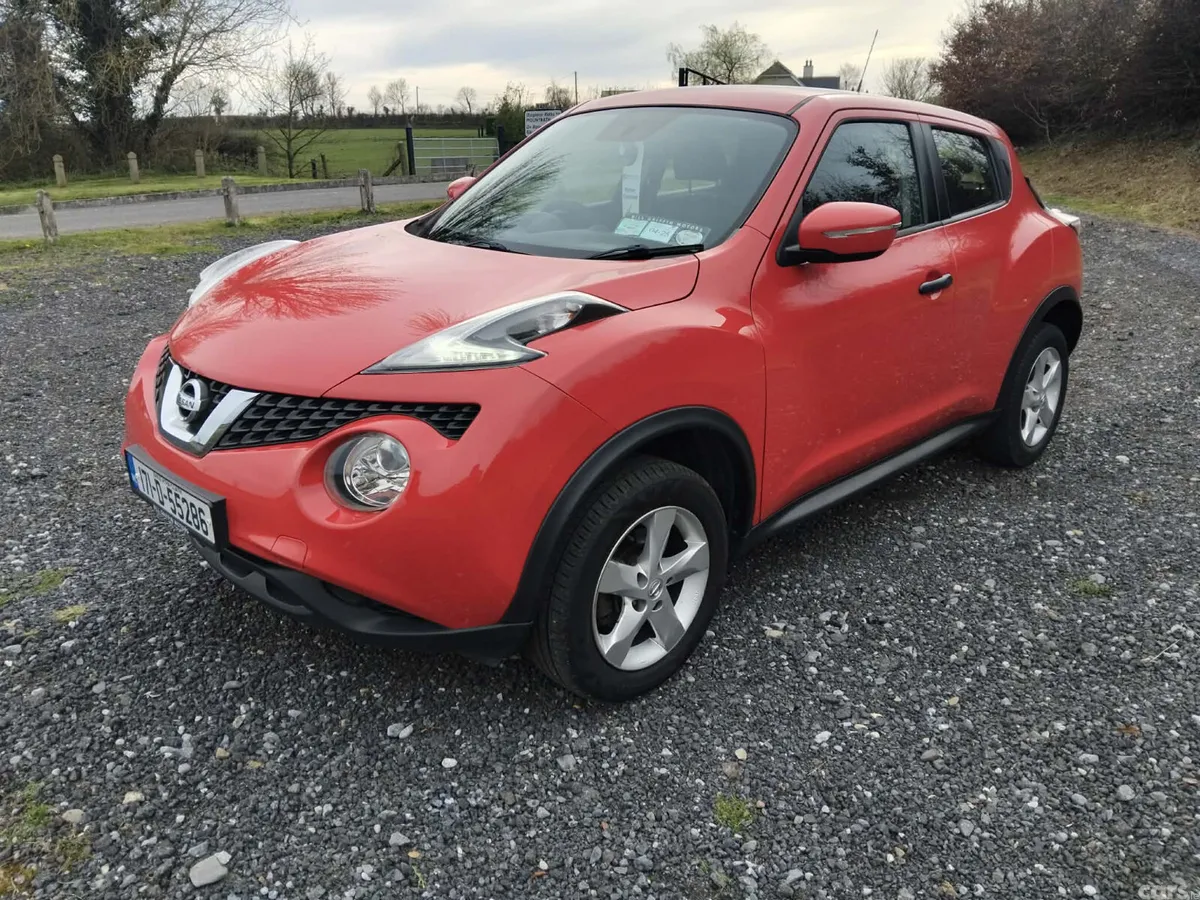 Nissan Juke SUV, Diesel, 2017, Red