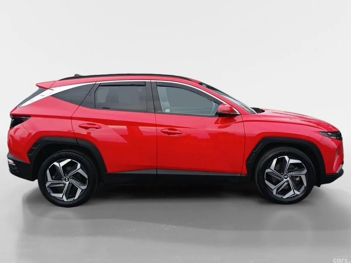 Hyundai Tucson SUV, Petrol Hybrid, 2024, Red