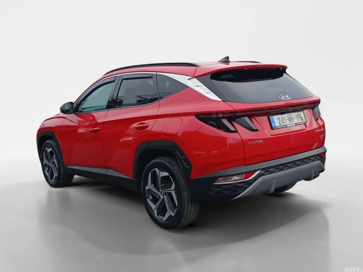 Hyundai Tucson SUV, Petrol Hybrid, 2024, Red