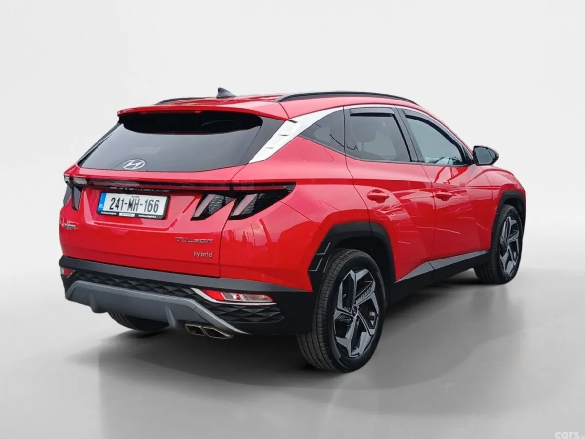 Hyundai Tucson SUV, Petrol Hybrid, 2024, Red