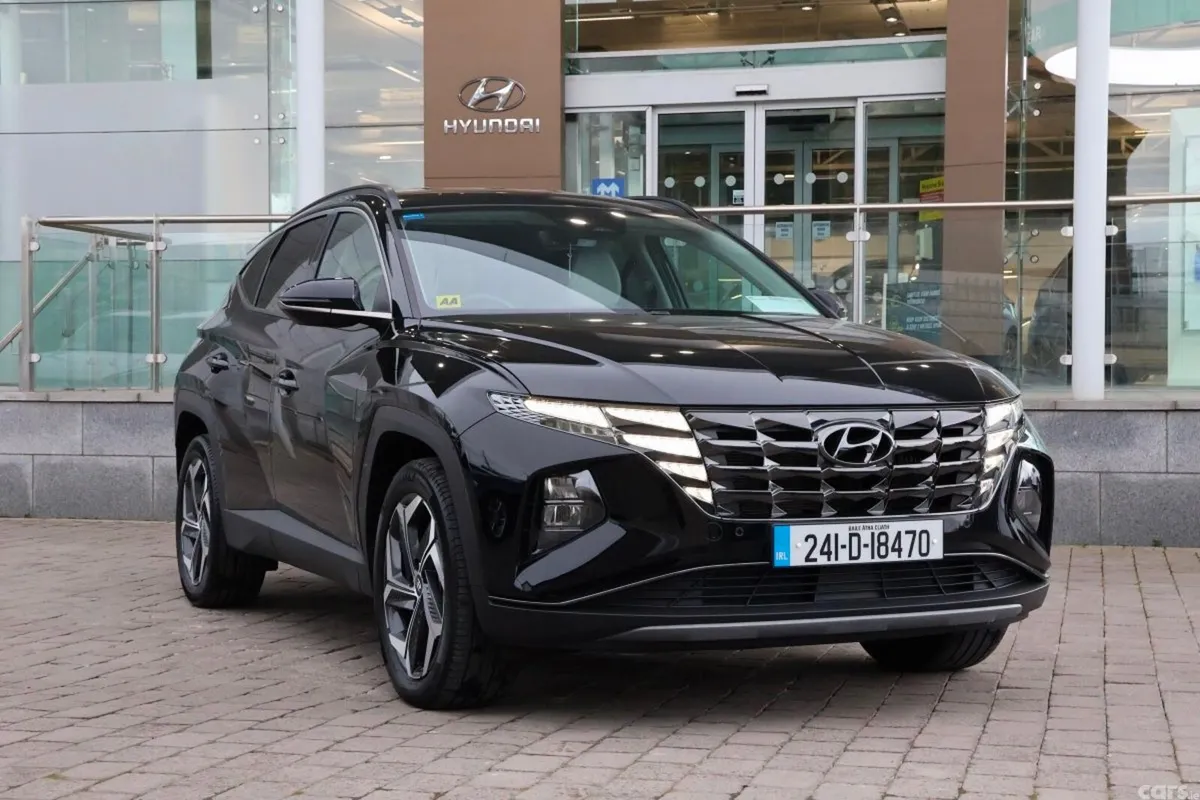 Hyundai Tucson SUV, Petrol Hybrid, 2024, Black