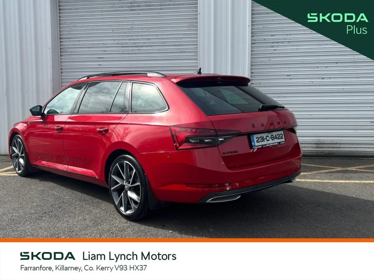 Skoda Superb Estate, Diesel, 2023, Red