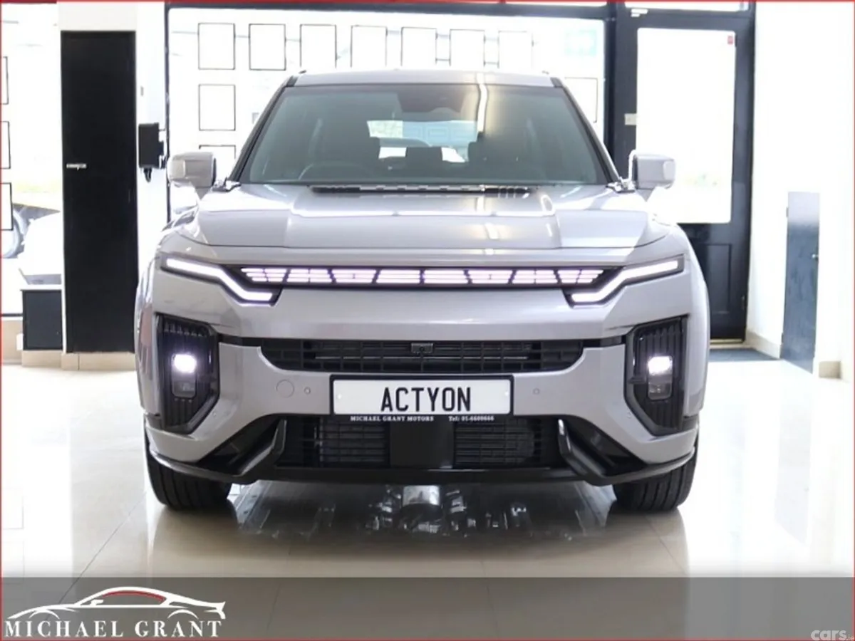 KGM Actyon SUV, Petrol Hybrid, 2026, Silver
