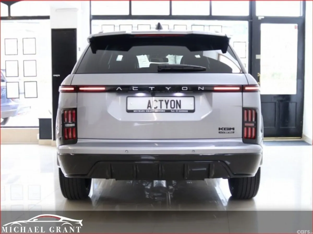 KGM Actyon SUV, Petrol Hybrid, 2026, Silver