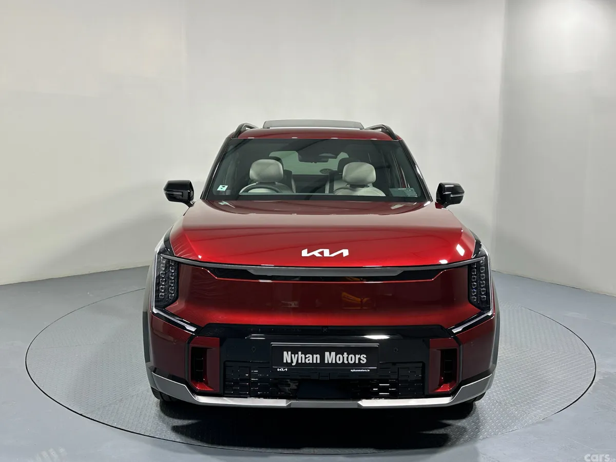 Kia EV9 SUV, Electric, 2026, Red