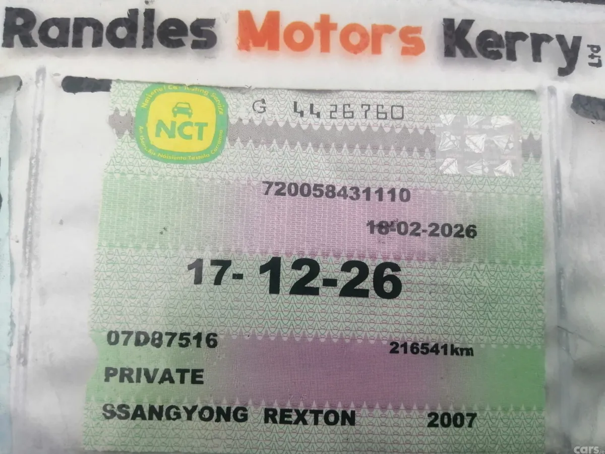 SsangYong Rexton SUV, Diesel, 2007, Black