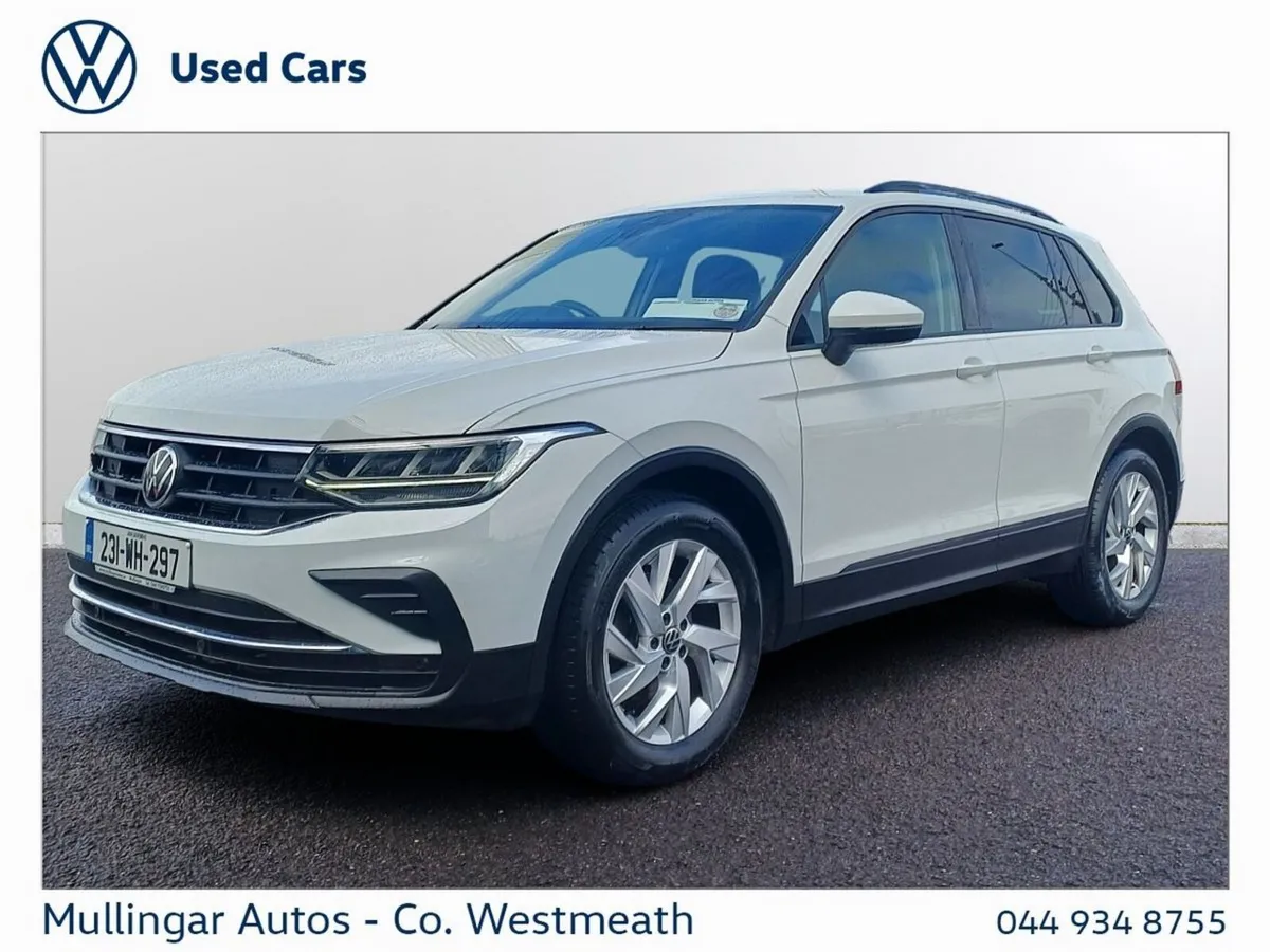 Volkswagen Tiguan SUV, Diesel, 2023, White