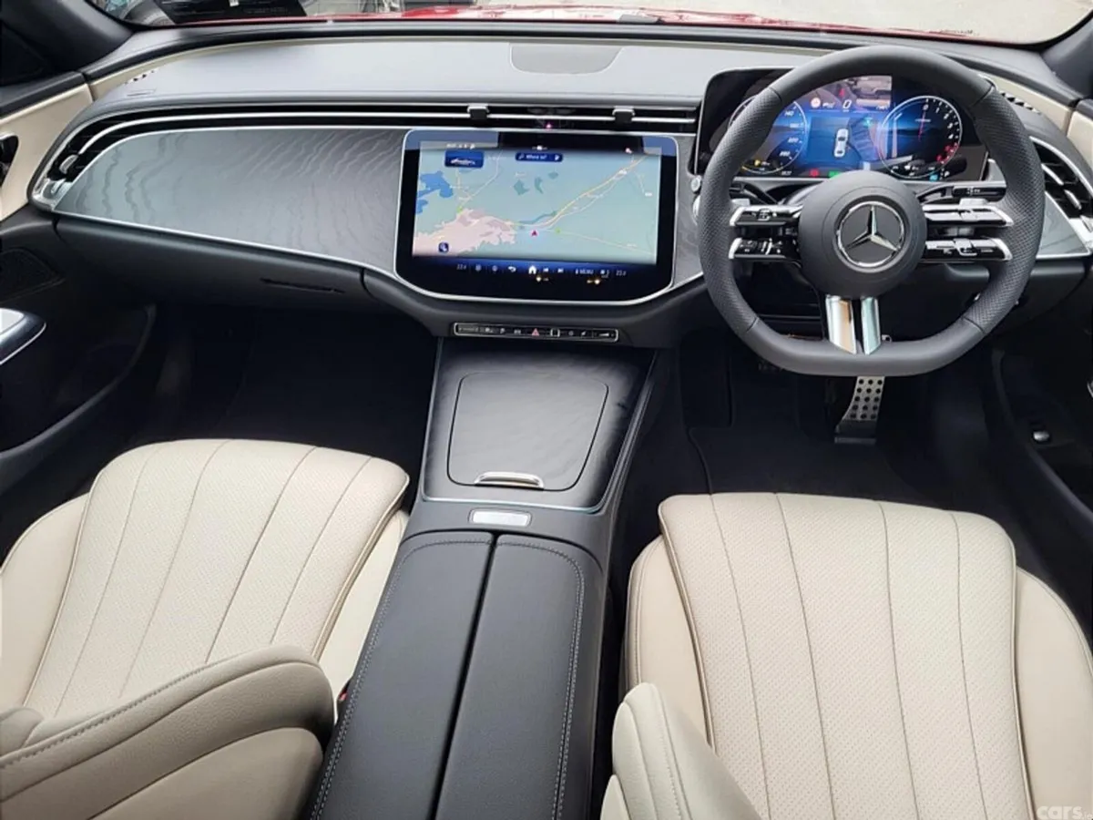 Mercedes-Benz E-Class Saloon, Diesel Plug-in Hybrid, 2027, Red