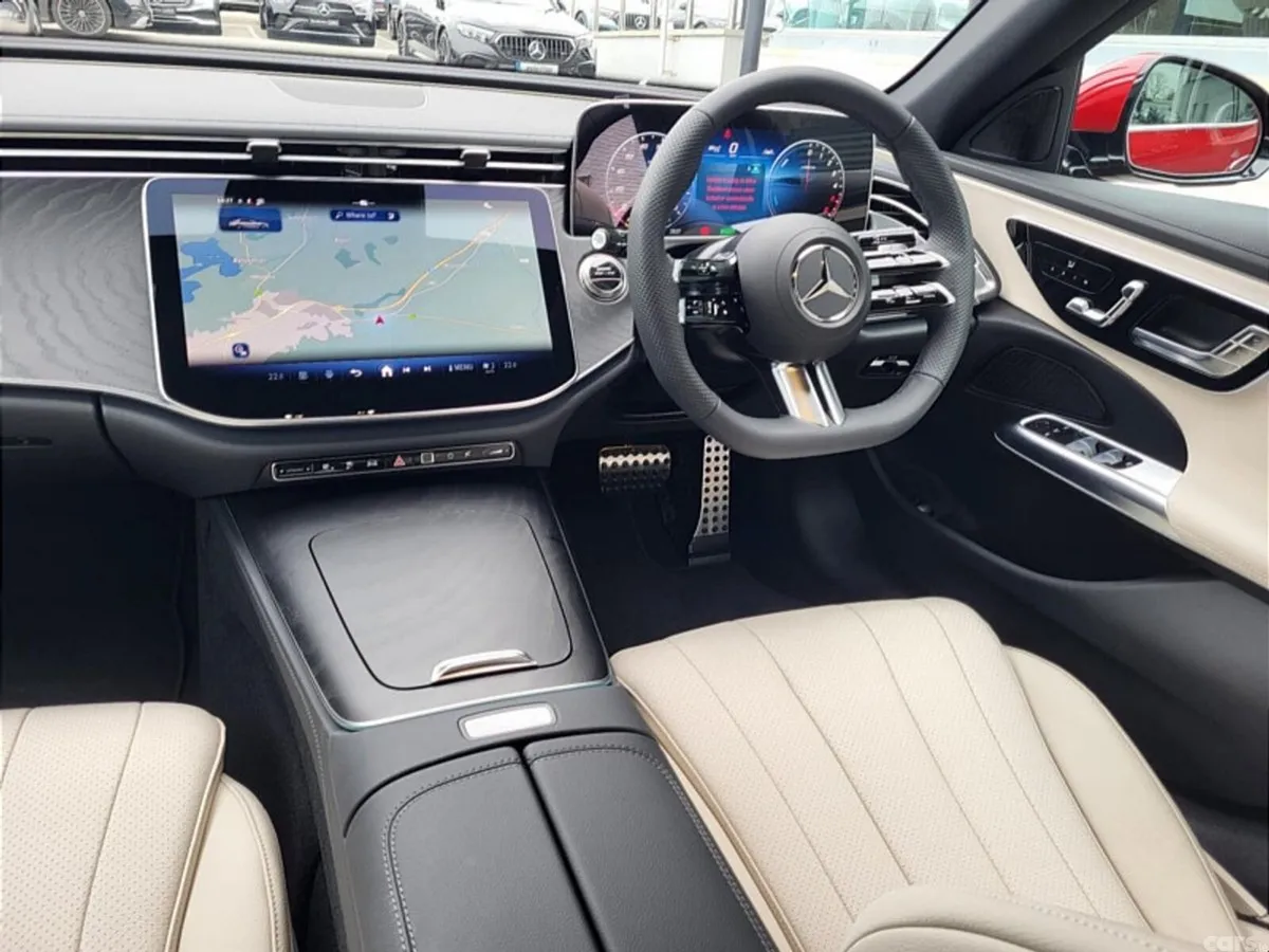 Mercedes-Benz E-Class Saloon, Diesel Plug-in Hybrid, 2027, Red