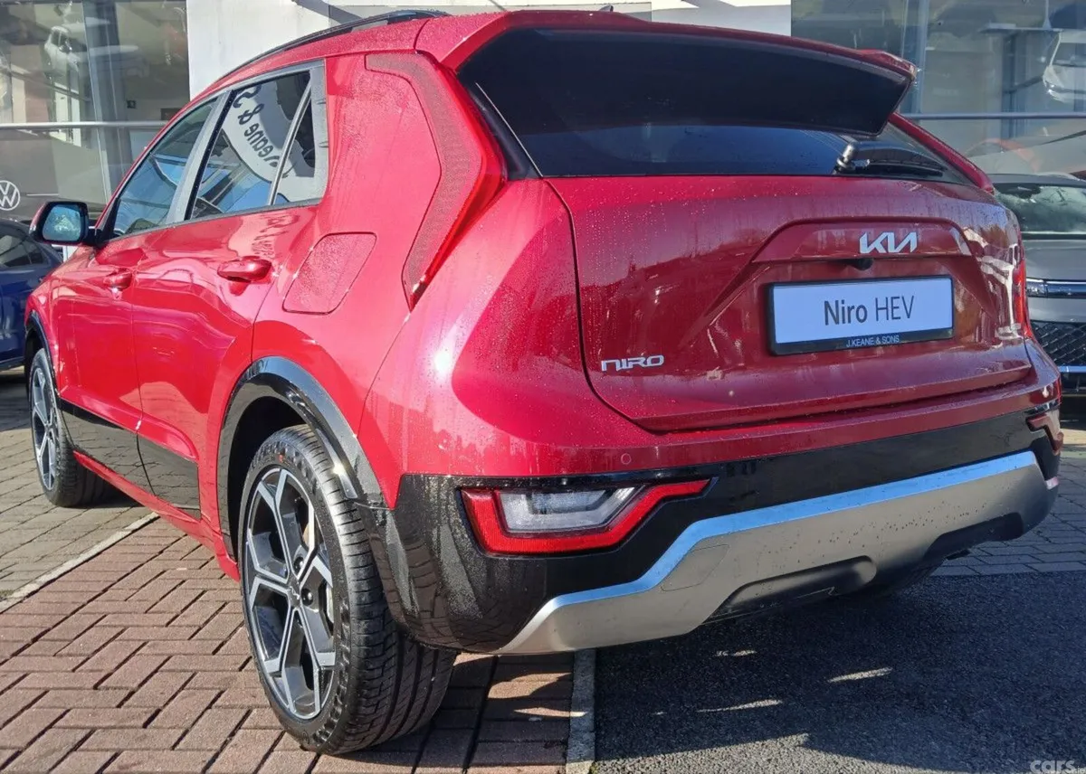 Kia Niro Hatchback, Petrol Hybrid, 2027, Red