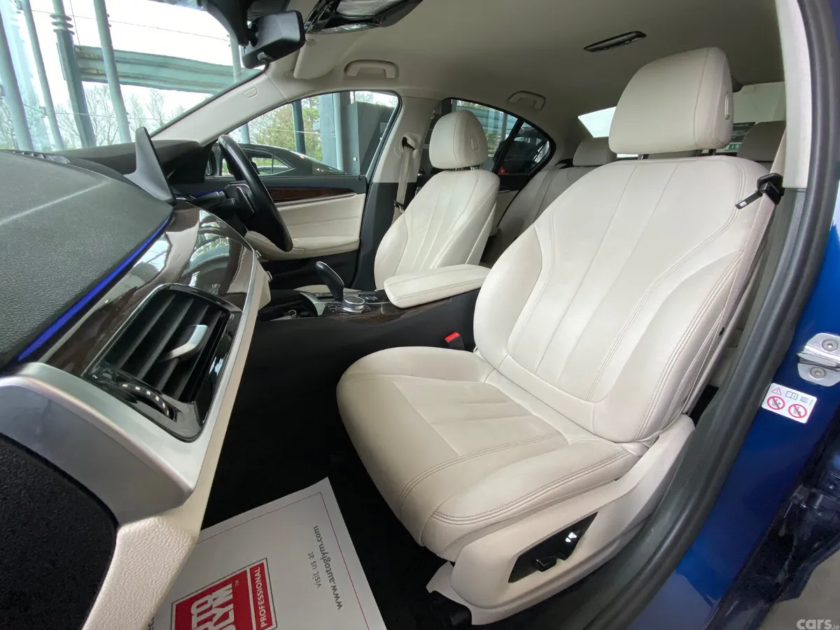 BMW 5-Series Saloon, Diesel, 2019, Blue