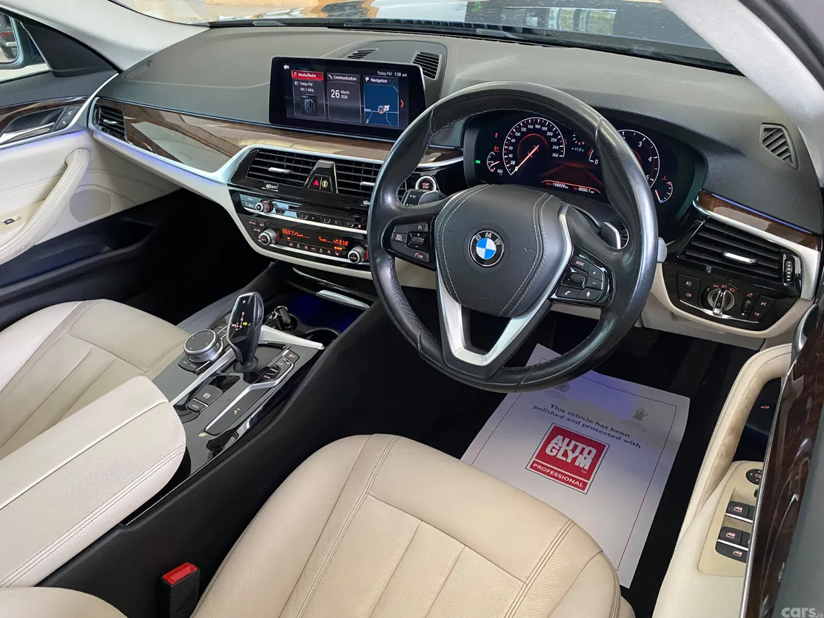 BMW 5-Series Saloon, Diesel, 2019, Blue