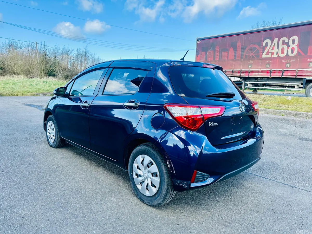 Toyota Vitz Hatchback, Petrol Hybrid, 2018, Blue