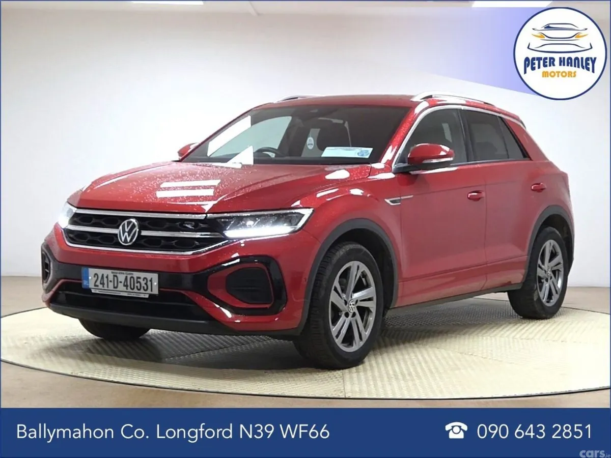 Volkswagen T-Roc SUV, Petrol, 2024, Red