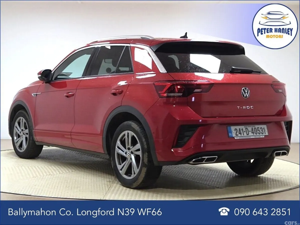 Volkswagen T-Roc SUV, Petrol, 2024, Red