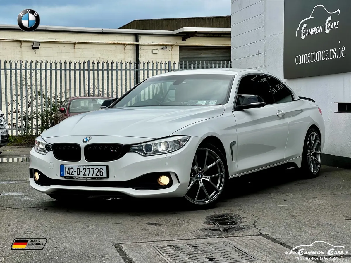 BMW 4-Series Convertible, Diesel, 2014, White