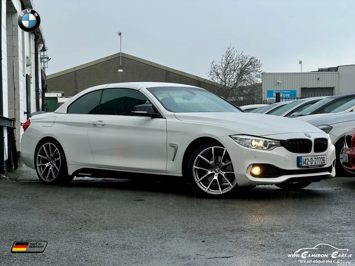 BMW 4-Series Convertible, Diesel, 2014, White