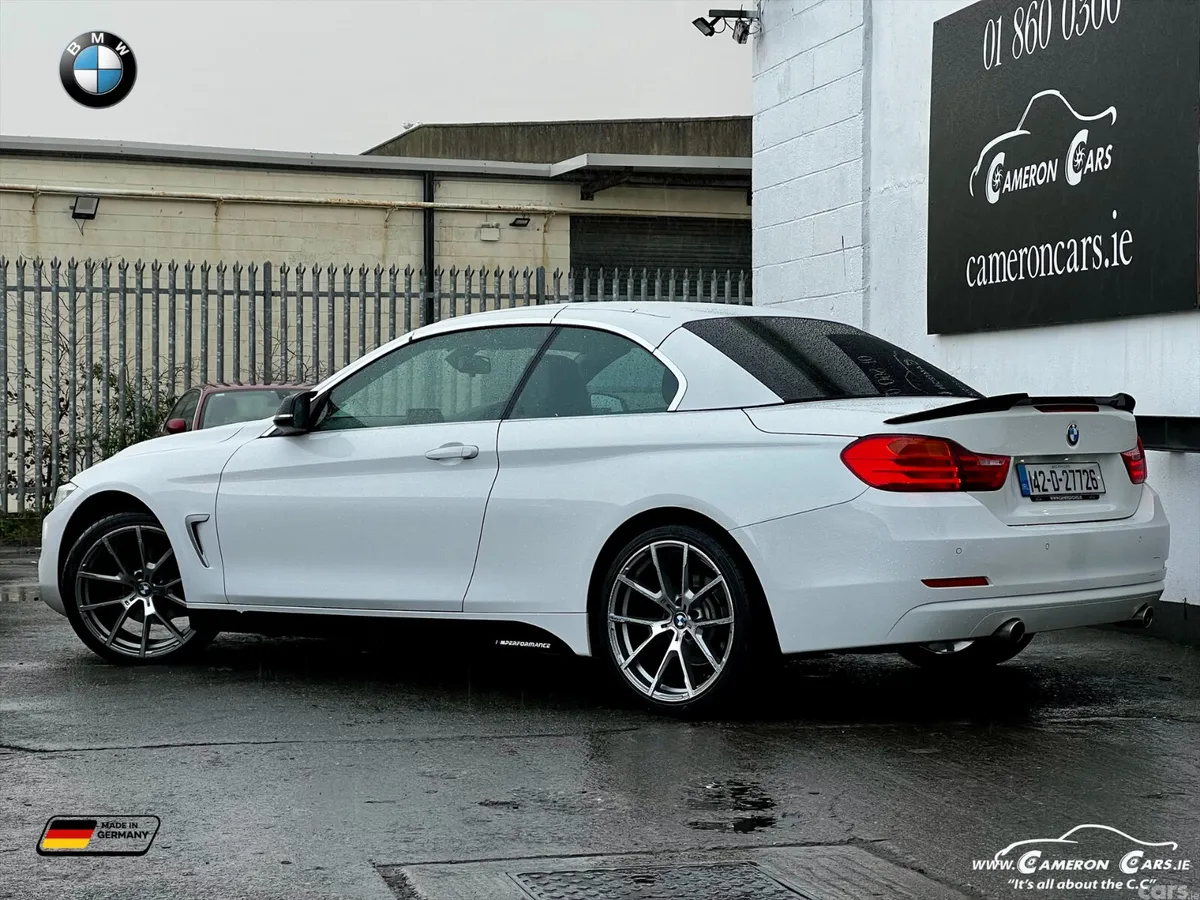 BMW 4-Series Convertible, Diesel, 2014, White