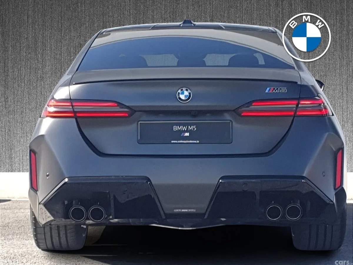 BMW M5 Saloon, Petrol Hybrid, 2026, Black