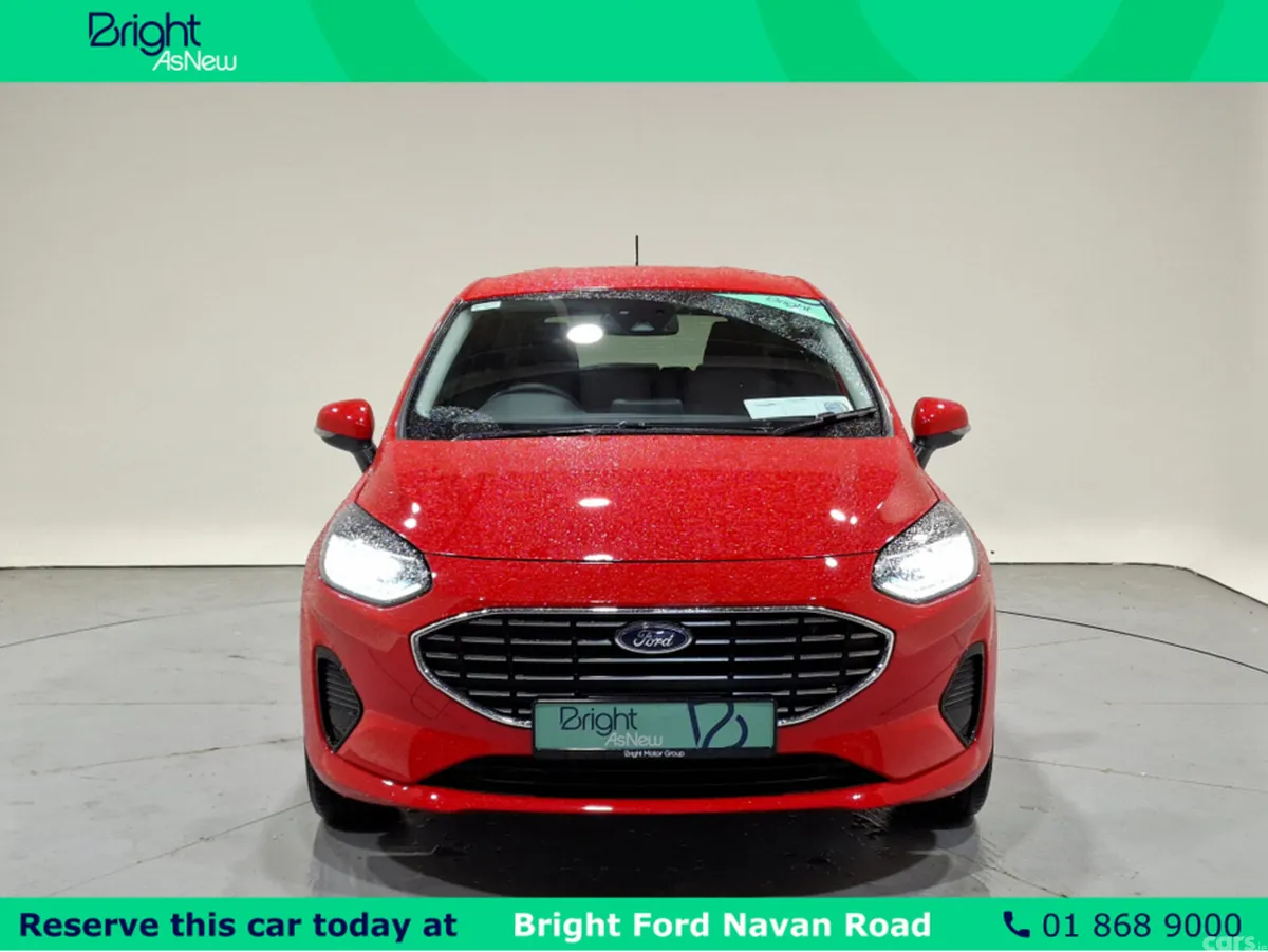 Ford Fiesta Hatchback, Petrol Hybrid, 2022, Red