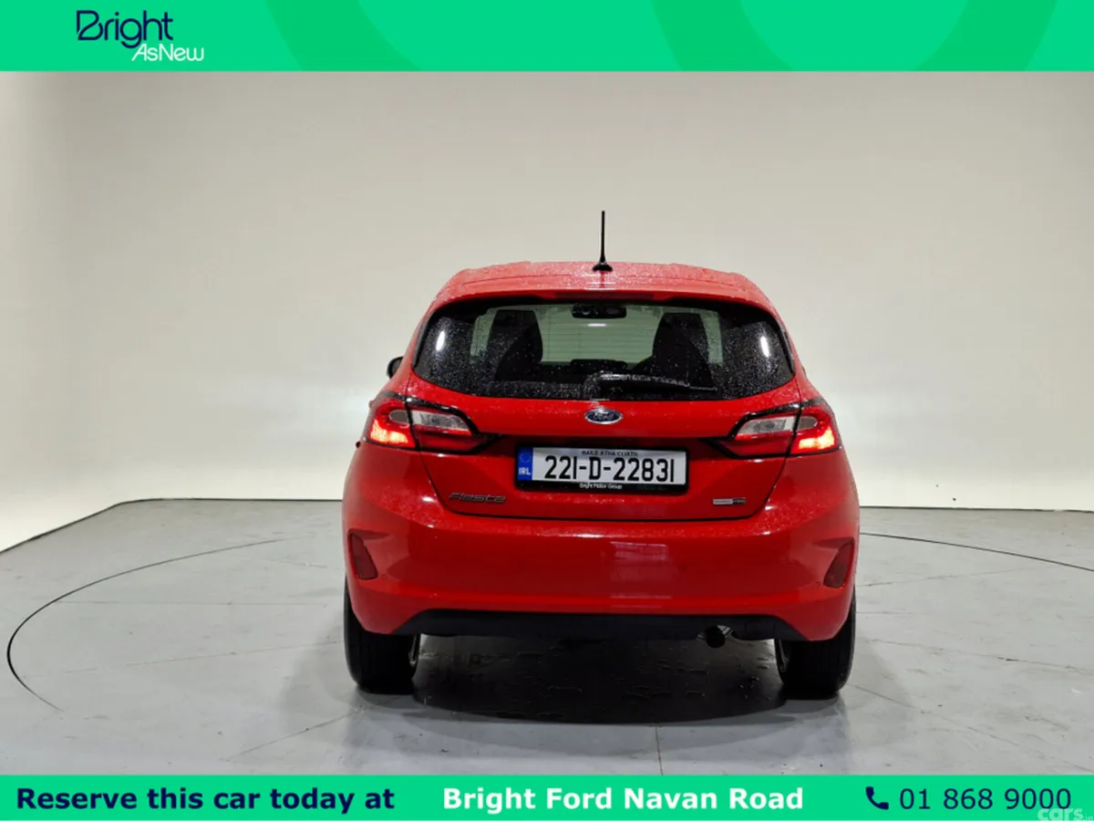 Ford Fiesta Hatchback, Petrol Hybrid, 2022, Red