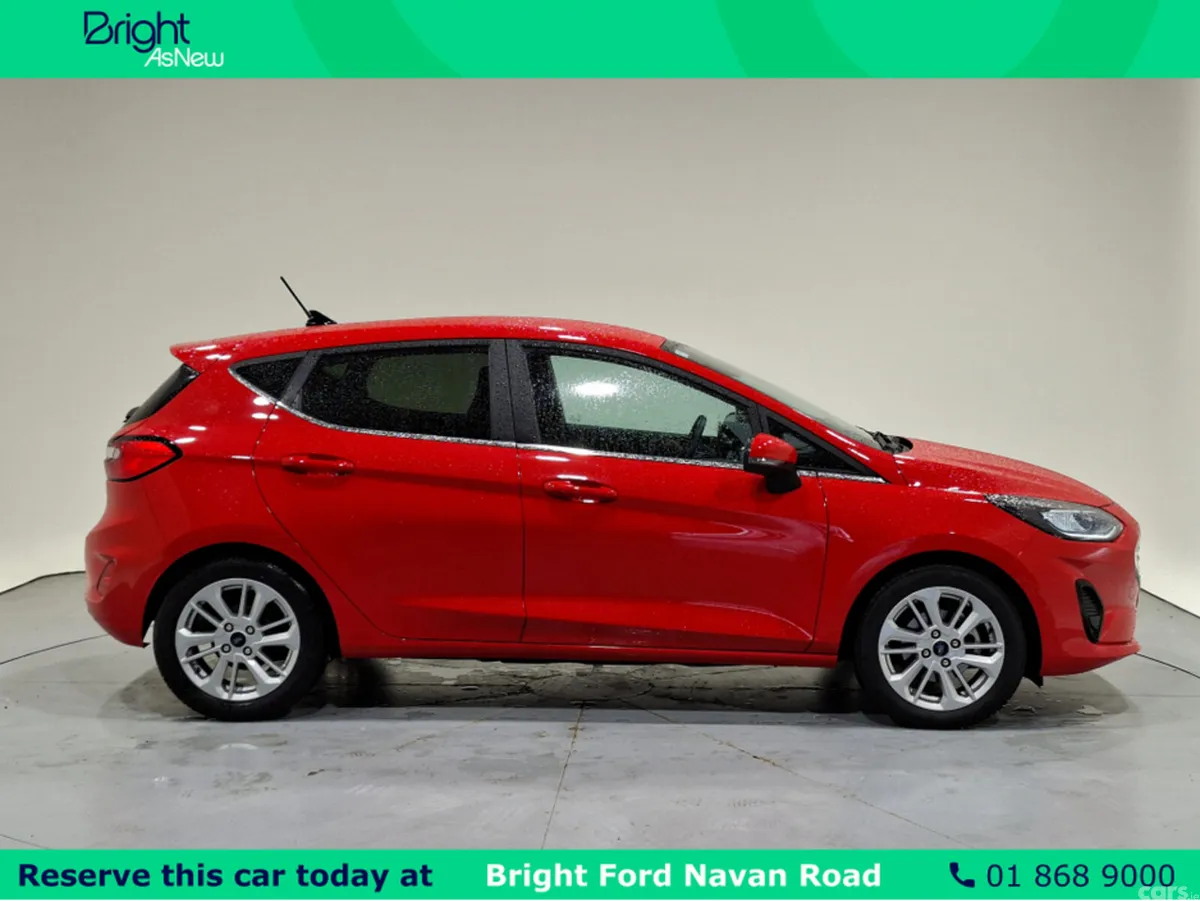 Ford Fiesta Hatchback, Petrol Hybrid, 2022, Red