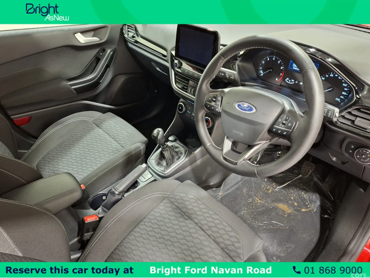 Ford Fiesta Hatchback, Petrol Hybrid, 2022, Red