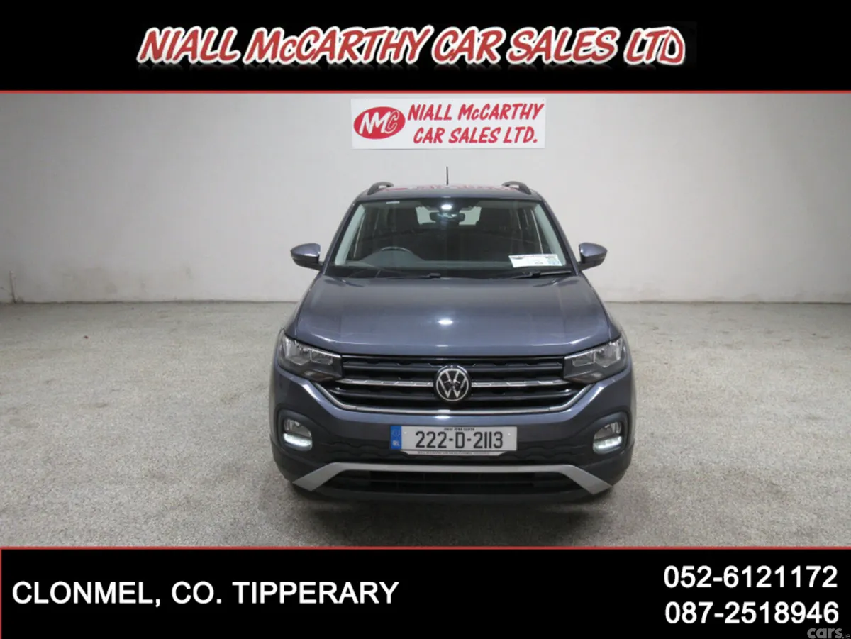 Volkswagen T-Cross SUV, Petrol, 2022, Grey