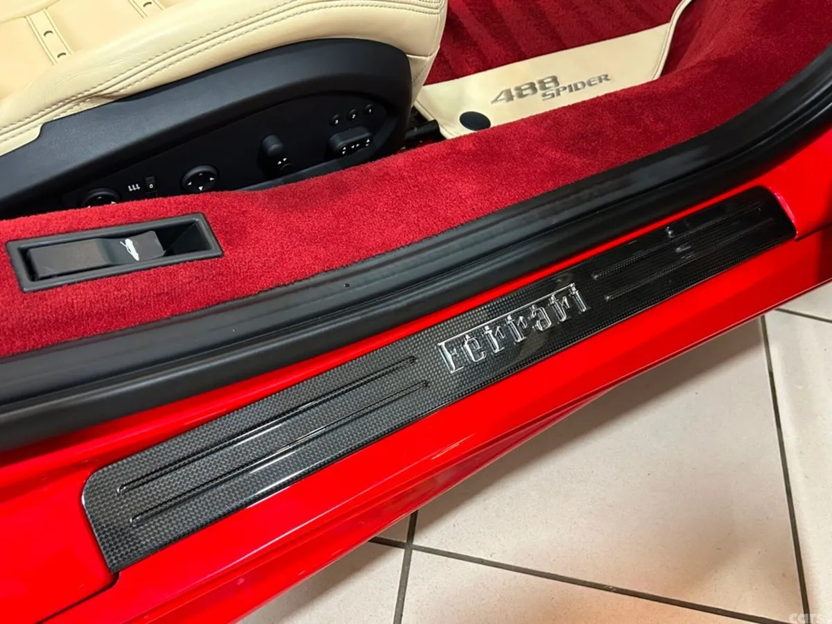 Ferrari 488 Convertible, Petrol, 2017, Red