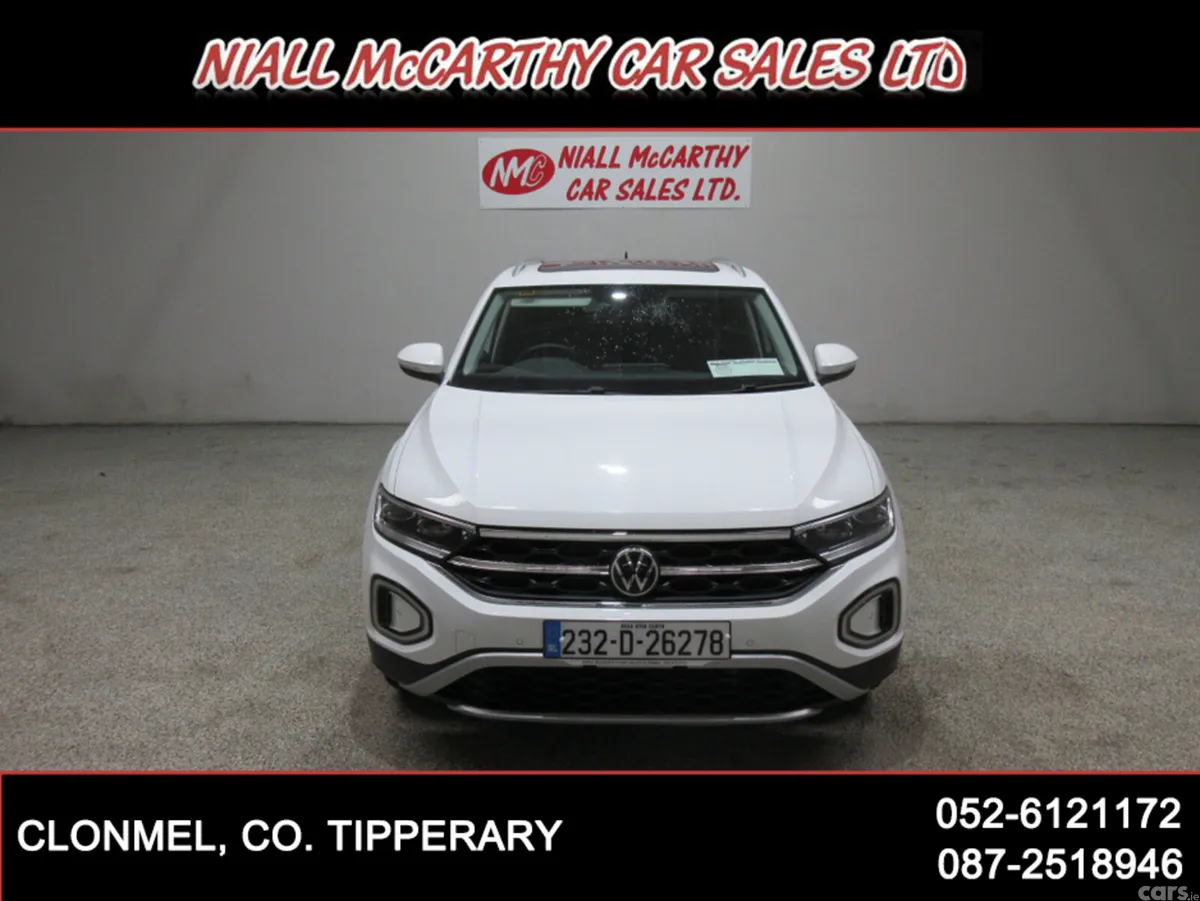 Volkswagen T-Roc SUV, Petrol, 2023, White