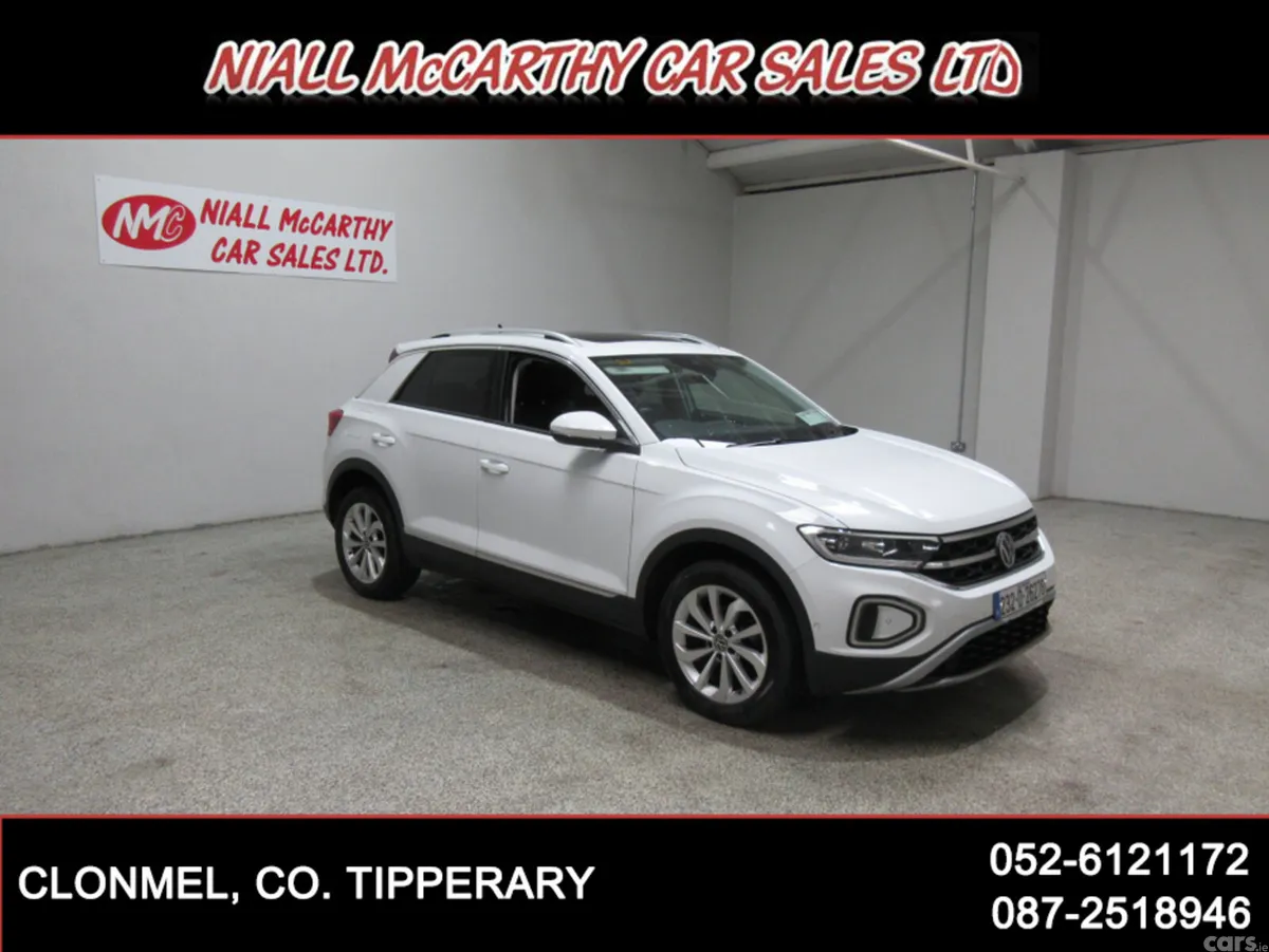 Volkswagen T-Roc SUV, Petrol, 2023, White