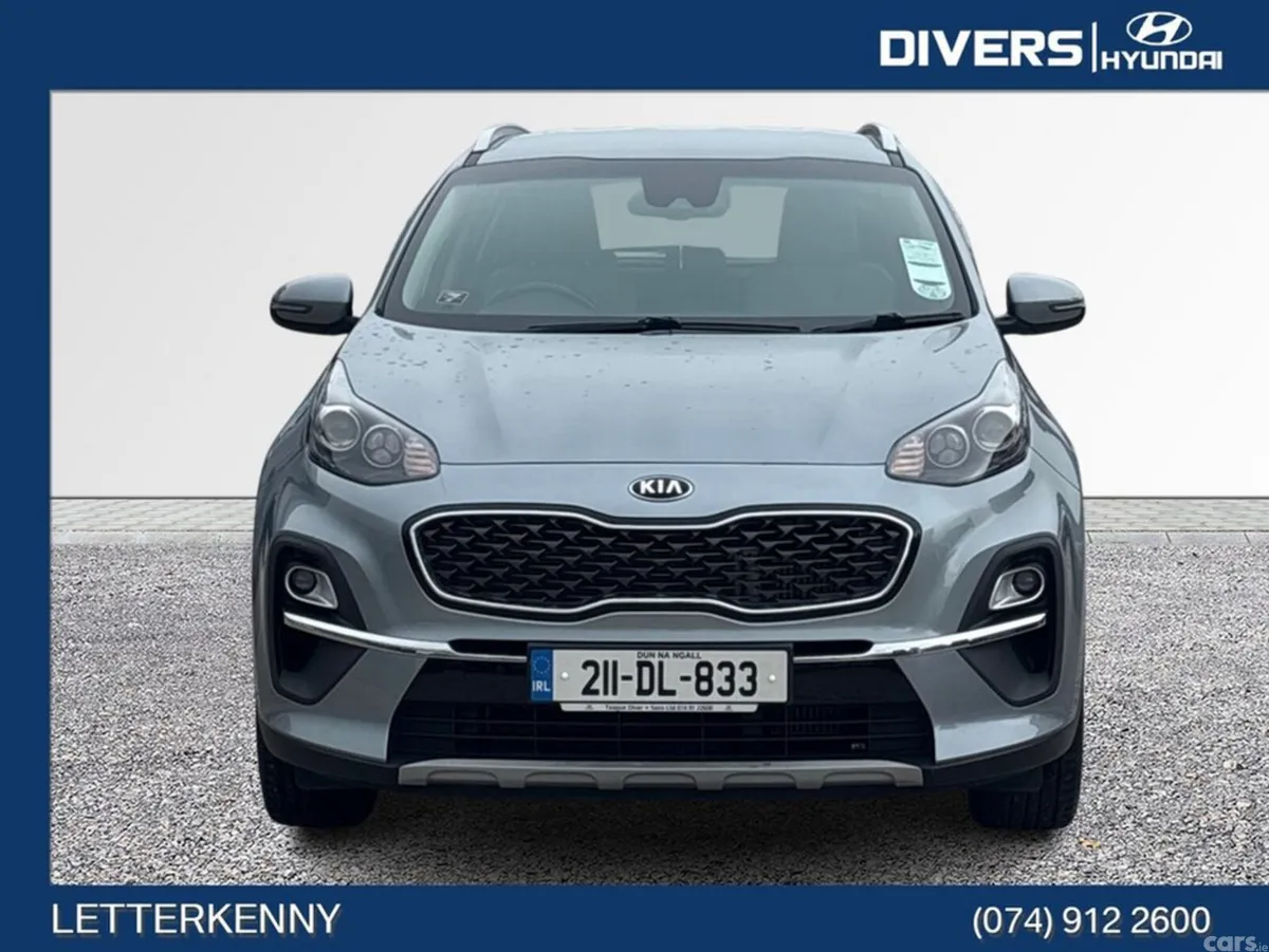 Kia Sportage MPV, Diesel Hybrid, 2021, Grey