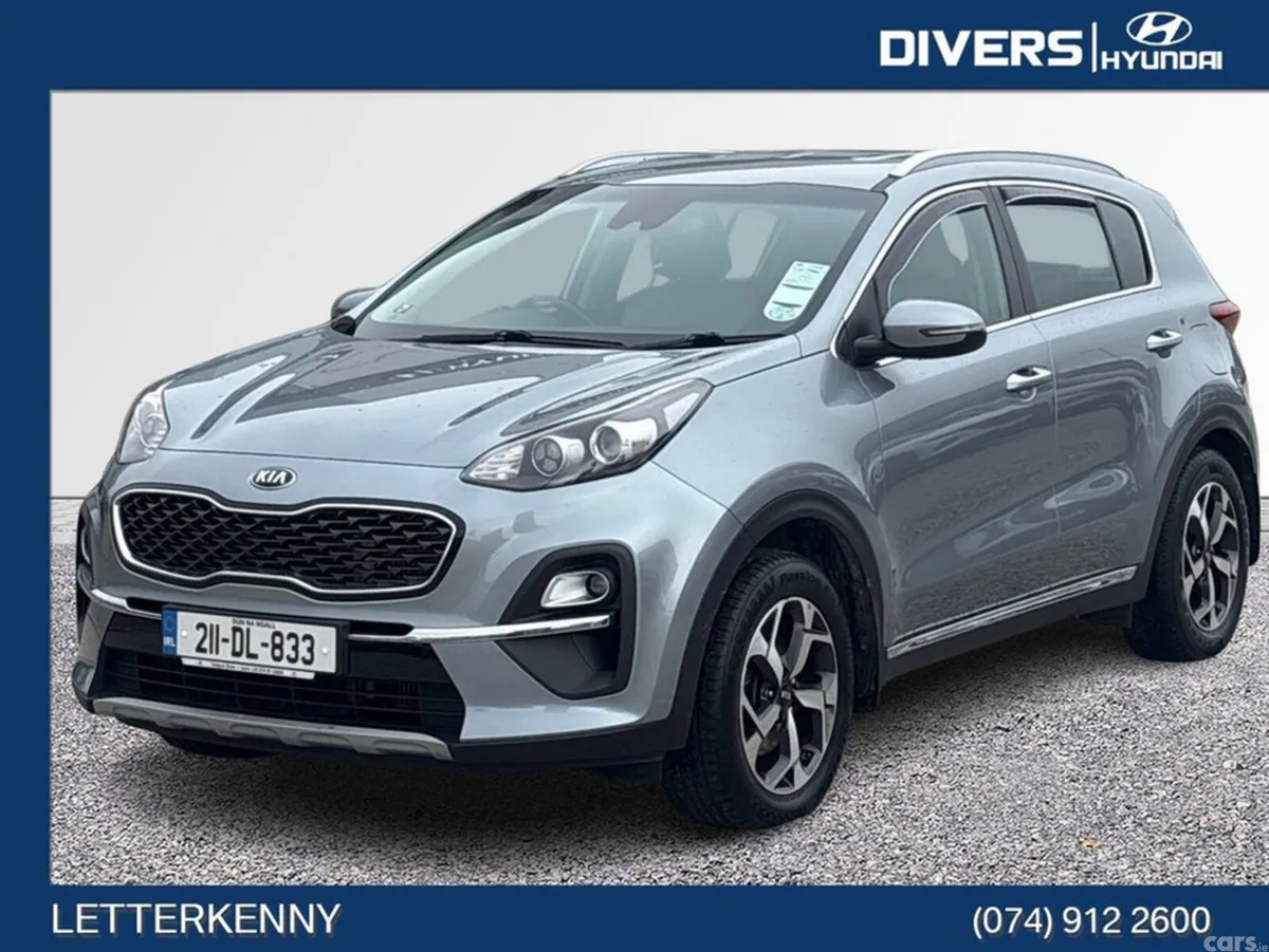 Kia Sportage MPV, Diesel Hybrid, 2021, Grey