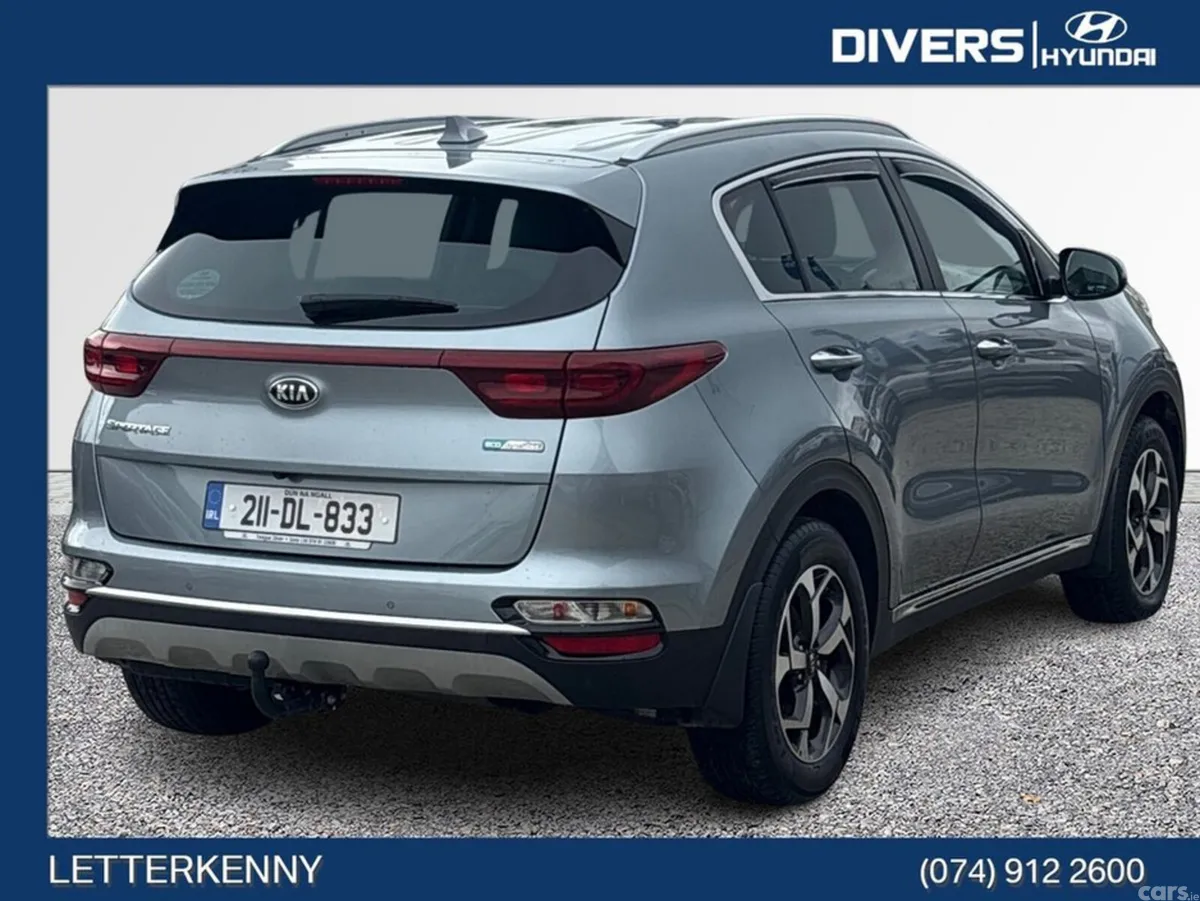 Kia Sportage MPV, Diesel Hybrid, 2021, Grey