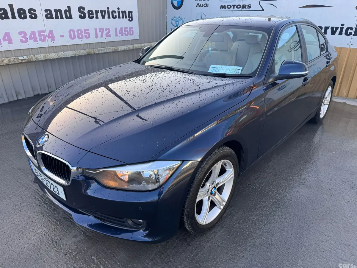 BMW 3-Series Saloon, Diesel, 2015, Blue