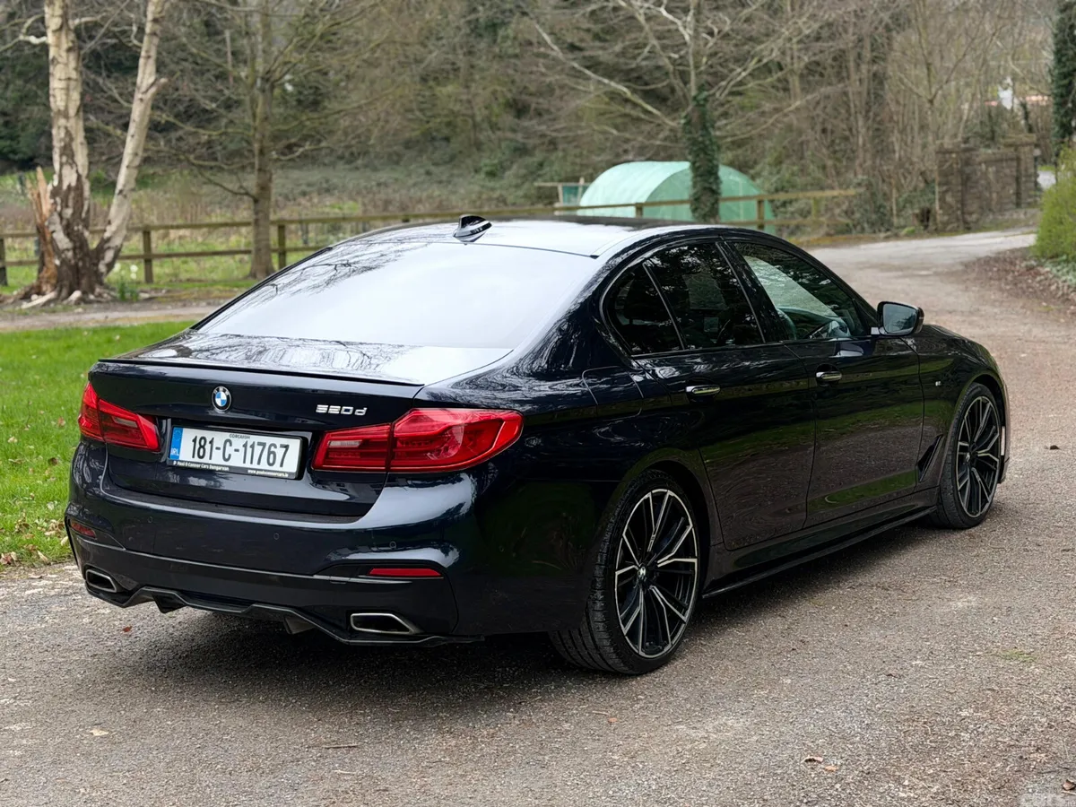 BMW 5-Series Saloon, Diesel, 2018, Black
