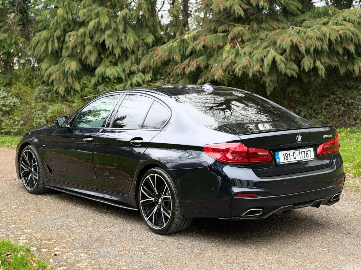 BMW 5-Series Saloon, Diesel, 2018, Black