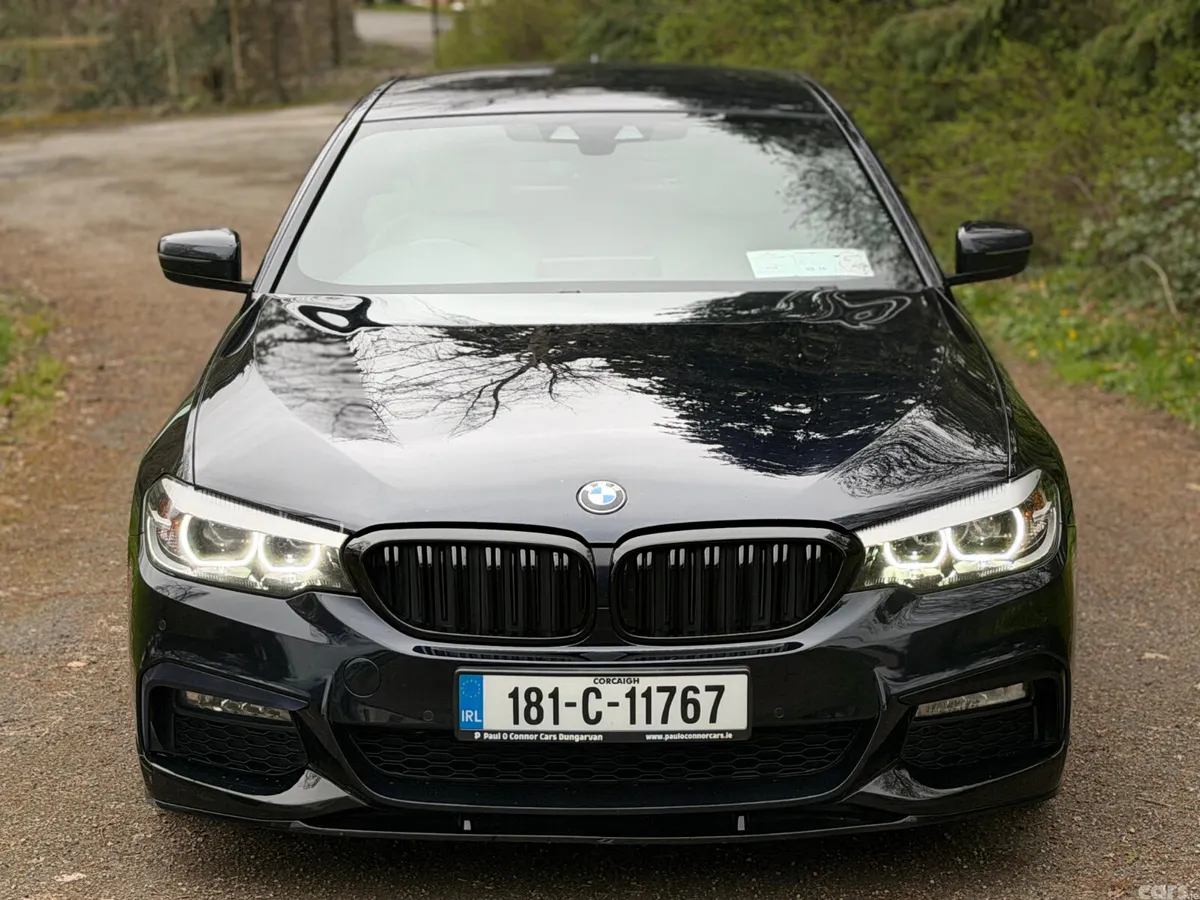BMW 5-Series Saloon, Diesel, 2018, Black