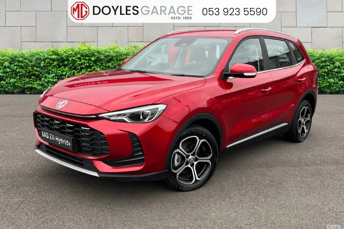 MG ZS SUV, Petrol Hybrid, 2027, Red