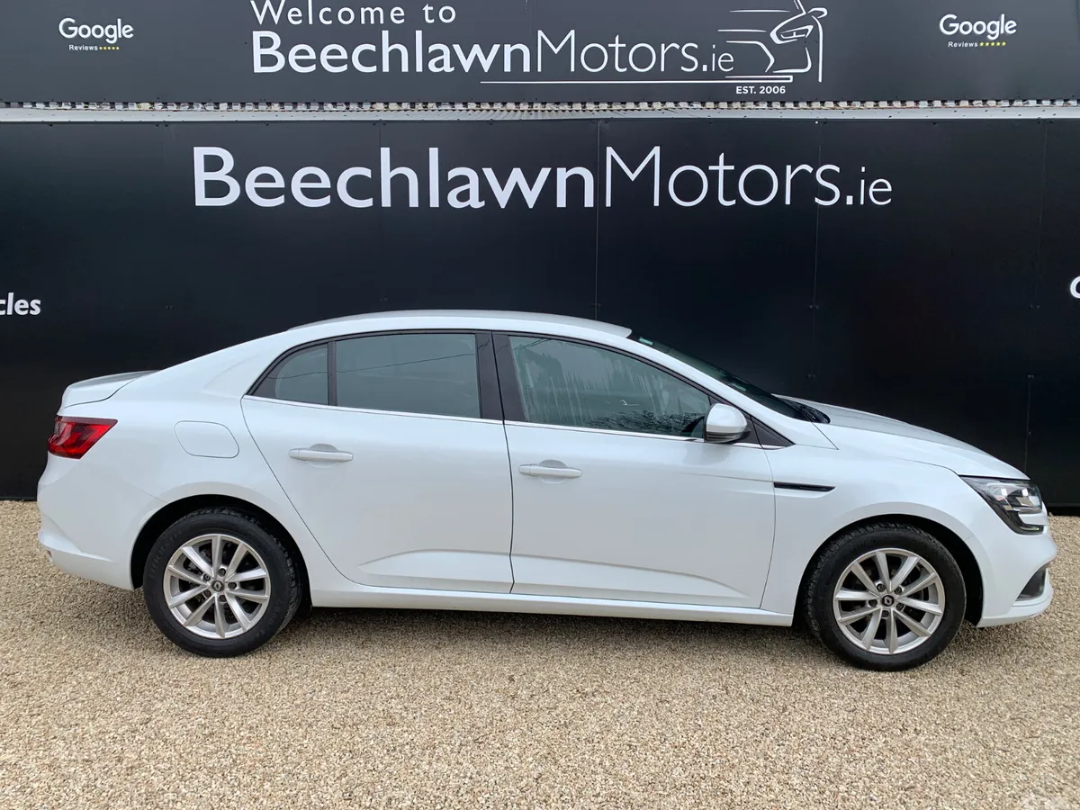 Renault Megane Saloon, Petrol, 2019, White